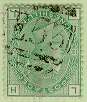 E53-cancel used at the British Post Office in Port-au-Prince