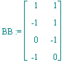 BB := Matrix(%id = 555852)