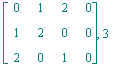 Matrix(%id = 22205824), 3