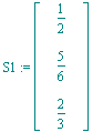 S1 := Vector(%id = 725280)
